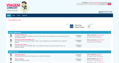 Desktop Screenshot of forum.viagemlowcost.com